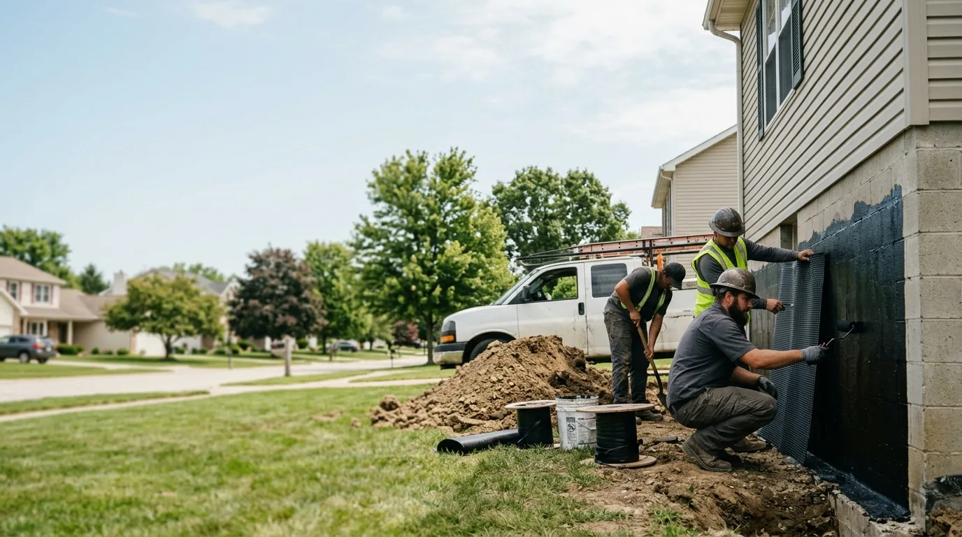 Basement Waterproofing in North Benton, OH near me